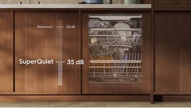 Šepetno tiho: 35 dB s SuperQuiet