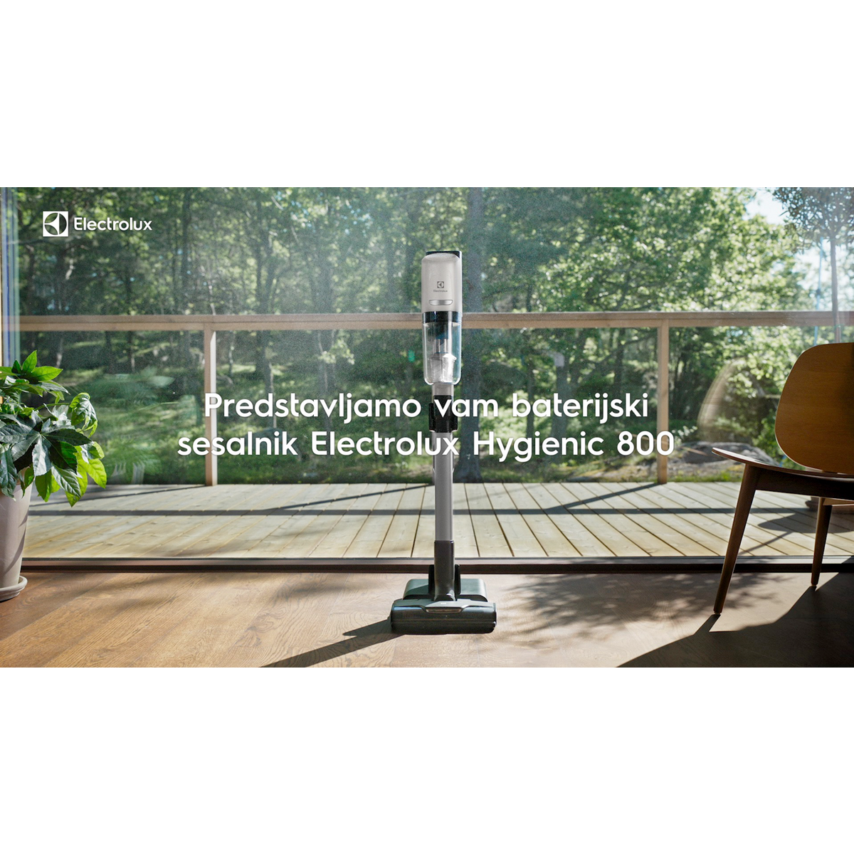Electrolux - Baterijski sesalnik - EP81HB25SH