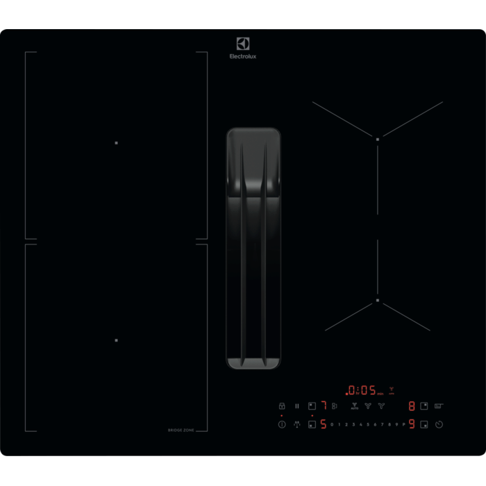 Electrolux Extractor Hob kuhalna plošča z integrirano napo 60 cm