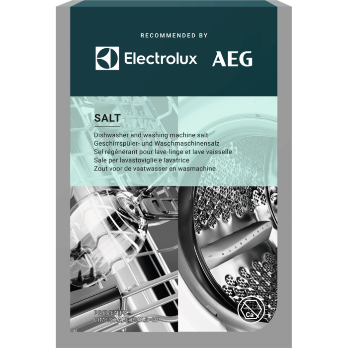 DW and WM salt - Recommended by Electrolux, AEG and Zanussi