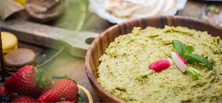 Green peas dip