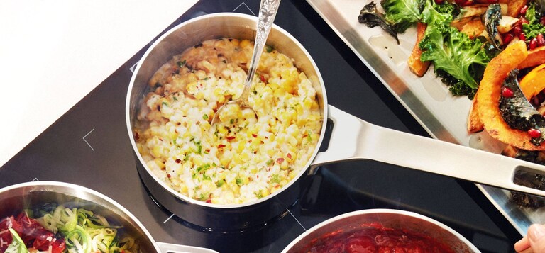 Kremna koruza s čilijem in koriandrom