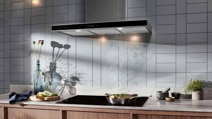 Wall-mounted hood