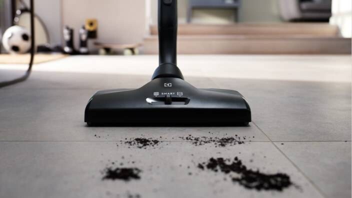 Dirt on floor